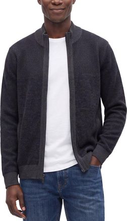 Raffi Mock Neck Zip Wool & Cashmere-Blend Jacket
