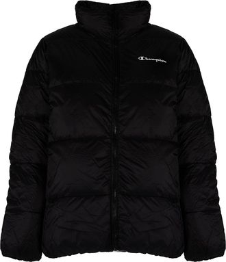 Champion Womens Jacket Down Womans Black Polyamide - Size Medium