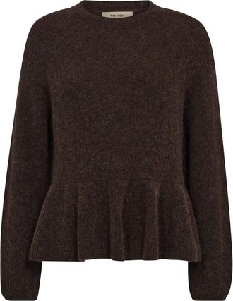 Mos Mosh MOS Mosh, Dames, Truien, Bruin, Maat: XL