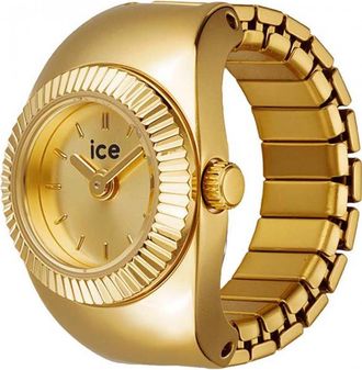 Ice Watch Womens 025516 Ladies Chouchou Watch Ring - Gold Stainless Steel - One Size