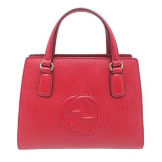 Gucci Pre-owned Handbags, female, Red, Size: ONE SIZE Pre-owned Vintage Handbag