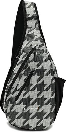 Sherpani Esprit At Anti-theft Travel Sling Shoulder Handbags Houndstooth, Mesh/Polyester