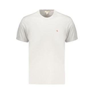 Calvin Klein Grijze Katoenen Heren T-Shirt