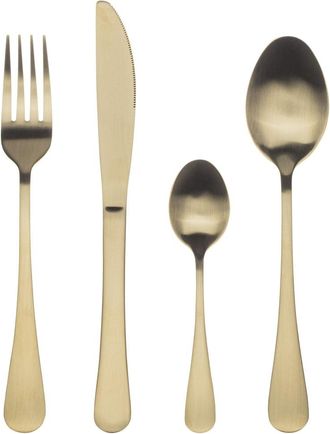 Bergner Set de 24 cubiertos en acero inoxidable