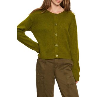 Sanctuary Must-Have Cardigan in Martini Olive Green at Nordstrom Rack, Size Xx-Small
