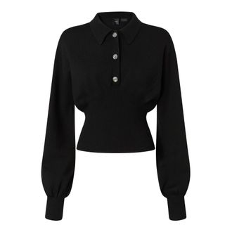 Pinko Pinko, Overhemden, Dames, Zwart, S, Polyester, Rimontaggio Blouse