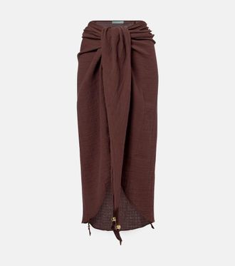 Melissa Odabash Pareo Winnie de algod&oacute;n