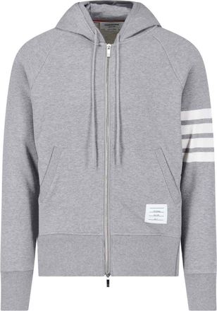 Thom Browne Felpa Zip 4-Bar