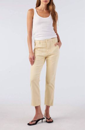 Amo Easy Army Trouser Pant In Creme Brulee