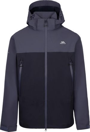 Trespass Mens Fahamore Waterproof Jacket (Steel Blue) - Size Medium