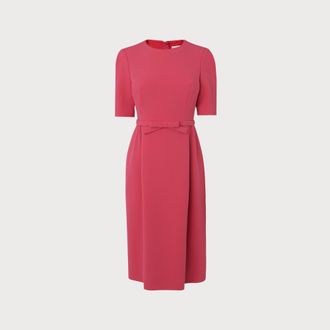 L.k. Bennett Womens Elina Dress, Pink - Size 10 UK