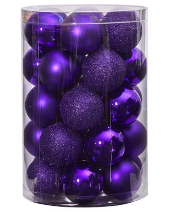 Nearly Natural Set Of 30 Shatterproof Ornaments