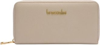 Braccialini Zip Around Wallet - Dames - Portefeuilles - Grijs - ONE Size - Leer - Accessoires