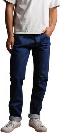 Iron And Resin Bodie Mid Rise Pant In Indigo