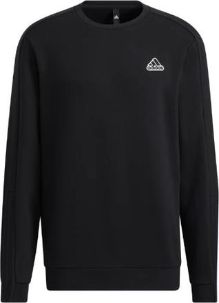 adidas Sportswear Badge Crew Sweatshirt Black HG1851
