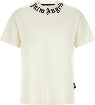 Palm Angels Neck Logo T-Shirt