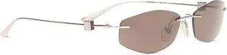 Balenciaga Mens Silver Metal Sunglasses