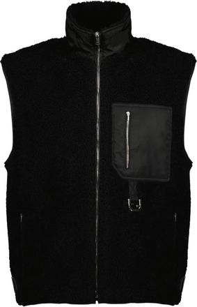 Fendi Gilet con zip - Nero