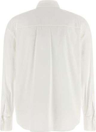 Brunello Cucinelli Womens White Cotton Blouse