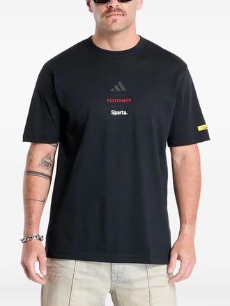 adidas Crest Sparta T-Shirt - unisex - Cotton - XXXL - Black