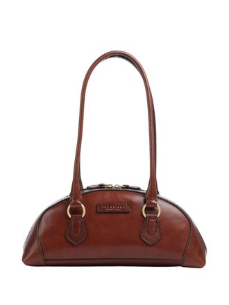 The Bridge Sleek Elongated Handbag In Fine Grain Calf Leather
