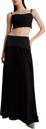 Romy Daisy Bustier in Black at Nordstrom, Size X-Large