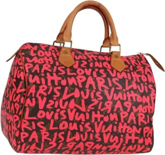 Louis Vuitton Pre-owned borse a mano di tela - - Pre-owned - Donna - Rosso - ONE SIZE