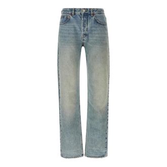 Isabel Marant Daya Regular Jeans - Dames - Jeans - Blauw - Maat: XS Katoen