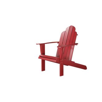 Linon Red Adirondack Chair