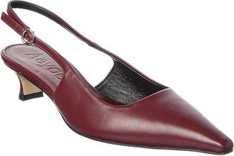 Aeyde Catrina Slingback Leather Pump