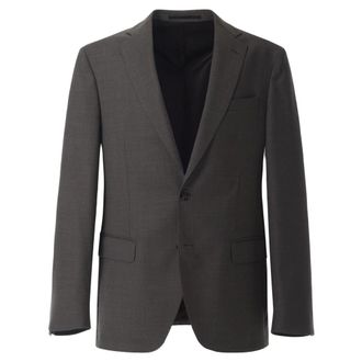 Cavaliere Giacca Marrone Elegante Slim Fit - - Jackets - Uomo - Marrone - L