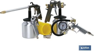 cofan Kits 5 Piezas Pistolas Neum