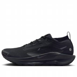 Nike Mens Pegasus Trail 5 Gore-Tex Running Shoes In 002 - Black/black-Anthracite