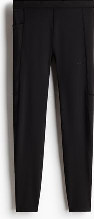 H&M Lauftights mit Beintasche und DryMove - Schwarz