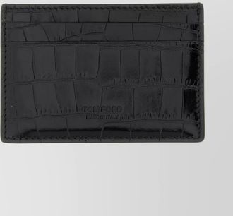 Tom Ford compact embossed texture card holder