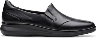 Clarks Womens Lynell Edge, Black Leather, 6.5 UK