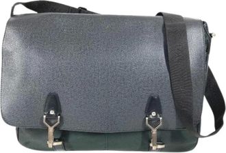 Louis Vuitton Pre-owned Cross Body Bags, male, Black, Size: ONE SIZE Pre-owned Messenger Bag