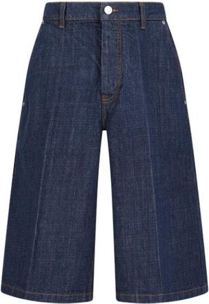 Ami Loose Bermuda Shorts - Heren - Loose Fit Jeans - Blauw - W32 - Katoen - Jeans