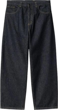 Carhartt Work in Progress Brandon Pant - Heren - Loose Fit Jeans - Blauw - L - Katoen - Jeans
