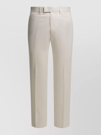 Tom Ford japanese cotton chino trousers belt loops pockets
