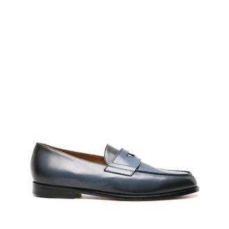 Doucal's Mocasines Penny Texturizados - Shoes - Hombre - Azul - 44 EU