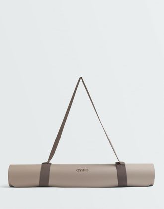 Oysho tappetino yoga 3 mm color visone-Neutro