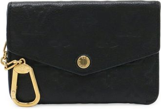 Louis Vuitton Noir Monogram Empreinte Leather Coin Purse/Coin Case (Pre-Owned)
