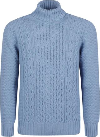 Drumohr Coltrui met lange mouwen - Blauw