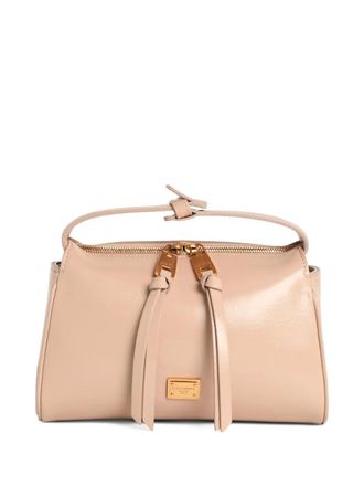 Dolce & Gabbana Vittoria leren shopper - Beige