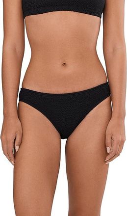 Nike Shoreline Pucker Hipster Bikini Bottom Womens Swimwear Black : MD, Nylon/Spandex