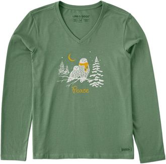 Life is good Long Sleeve V-Neck T-Shirt