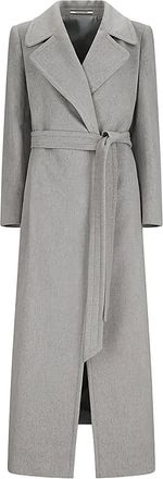 Tagliatore Cappotto con cintura - Grigio