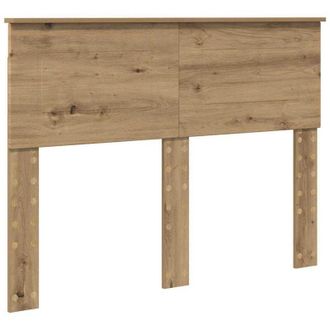 vidaXL Cabecero Roble artesanal 135 cm Madera contrachapada vidaXL