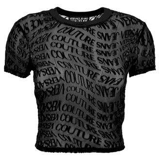 Versace Mujer, Camisetas, Negro, Talla: S
